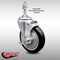 Service Caster 5 Inch SS Black Polyurethane Swivel 3/8 Inch Threaded Stem Caster with Brake SCC SCC-SSTS20S514-PPUB-BLK-TLB-381615 - alternate 4
